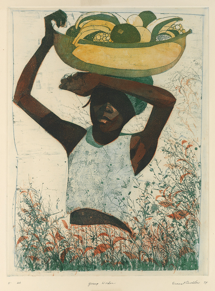 ERNEST CRICHLOW (1914 - 2005) Young Worker.